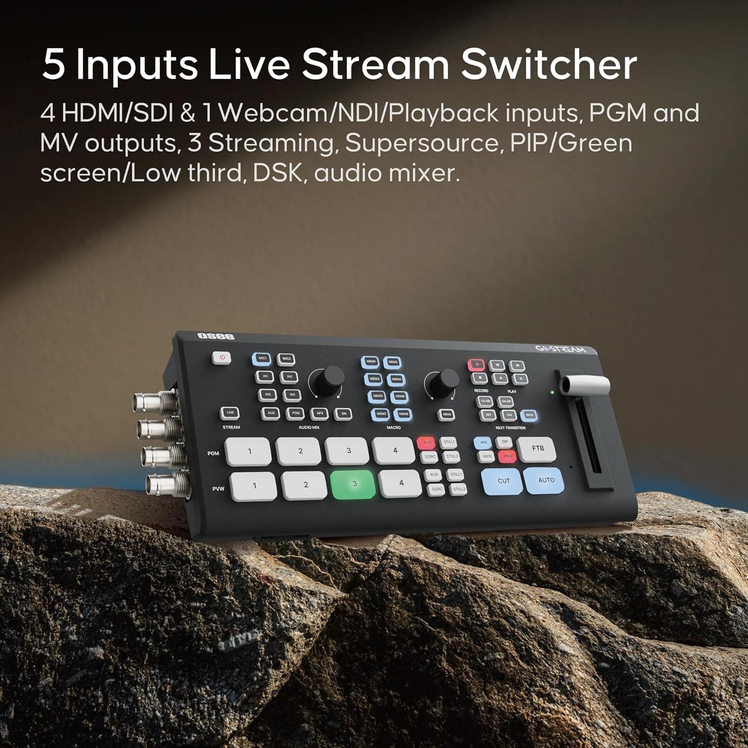GoStream Multi-Camera Streaming Switcher