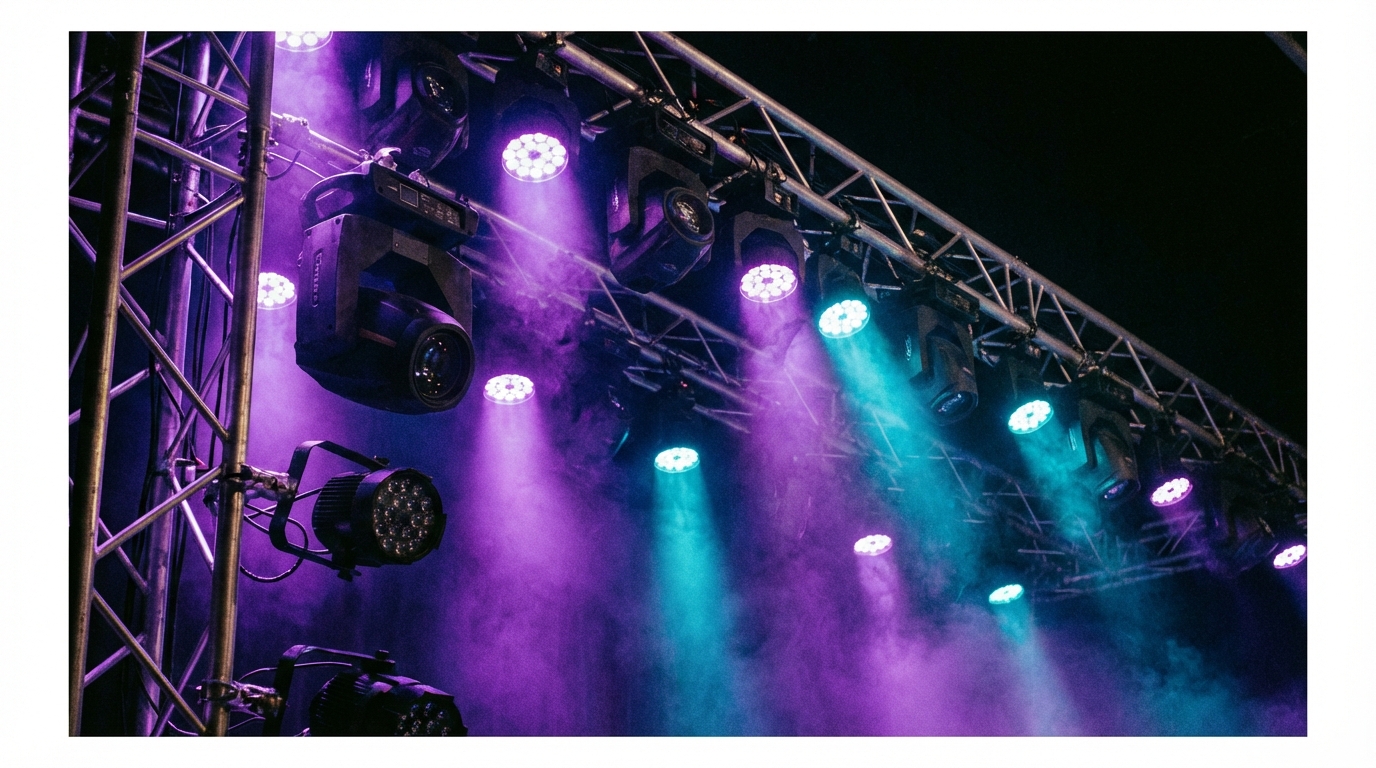 Professional lighting rig